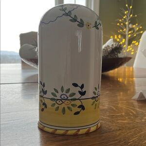 Floral Ceramic toilet brush Holder